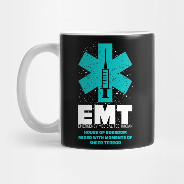 Funny Emergency Medical Technician EMT Gift For Men Women by BadDesignCo